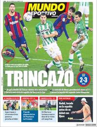Portada Mundo Deportivo 2021-02-08