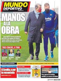 Portada Mundo Deportivo 2021-03-09