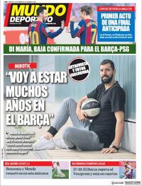 Portada Mundo Deportivo 2021-02-10