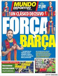 Portada Mundo Deportivo 2021-04-10