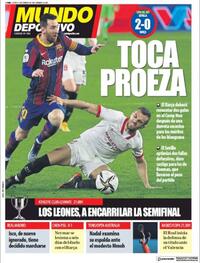 Portada Mundo Deportivo 2021-02-11