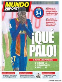 Portada Mundo Deportivo 2021-04-11