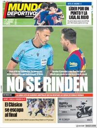 Portada Mundo Deportivo 2021-04-12