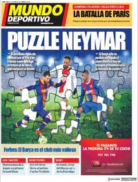Portada Mundo Deportivo 2021-04-13