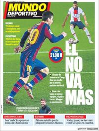 Portada Mundo Deportivo 2021-02-16