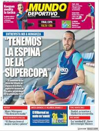 Portada Mundo Deportivo 2021-04-16