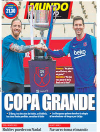 Portada Mundo Deportivo 2021-04-17