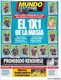 Portada Mundo Deportivo 2021-02-19