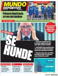 Portada Mundo Deportivo 2021-04-22