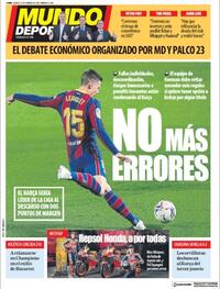 Portada Mundo Deportivo 2021-02-23