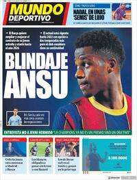 Portada Mundo Deportivo 2021-04-24