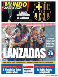 Portada Mundo Deportivo 2021-03-25