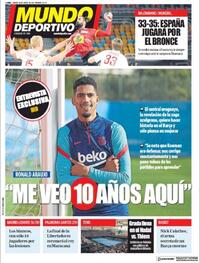 Portada Mundo Deportivo 2021-01-30