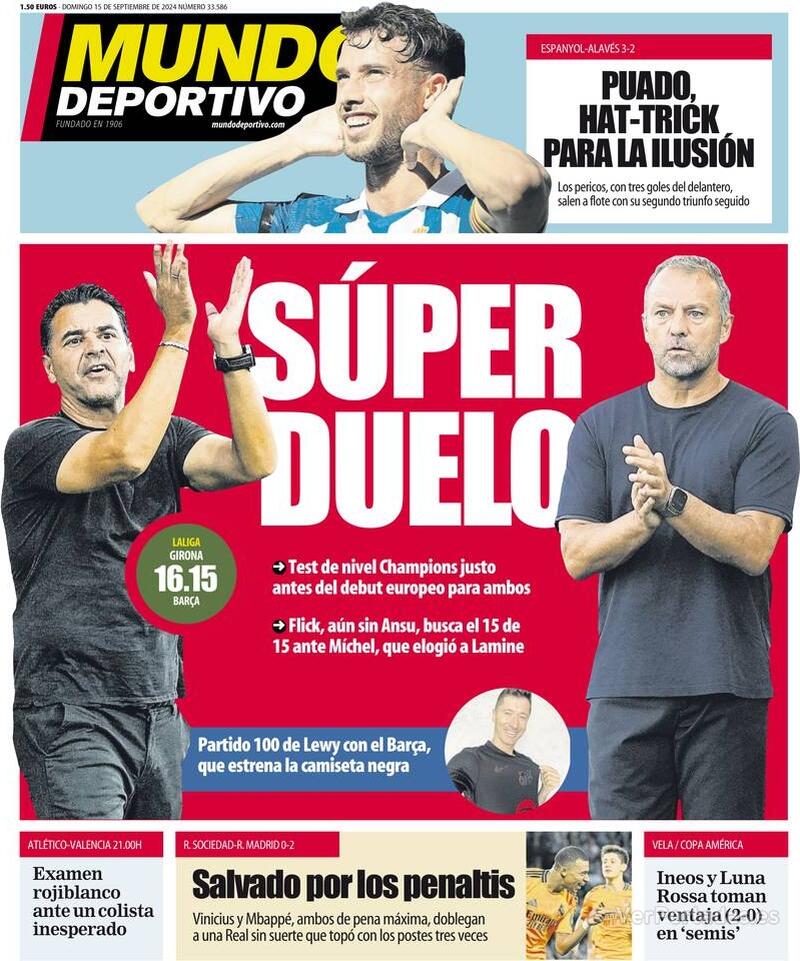 PORTADAS PRENSA DEPORTIVA DOMINGO 15 SEPTIEMBRE 2024 Portada-periodico-mundo-deportivo-15-09-2024-4f2825a8