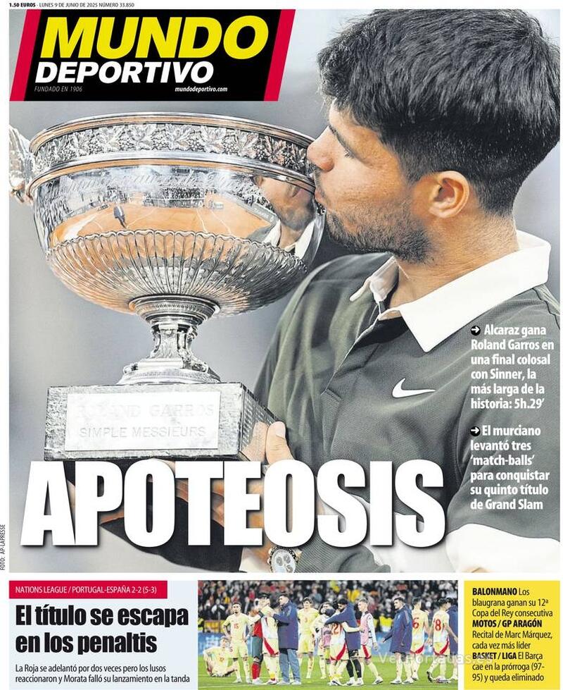 Portada Superdeporte 2025-06-09