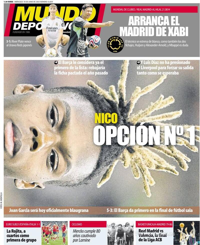 Portada Superdeporte 2025-06-18