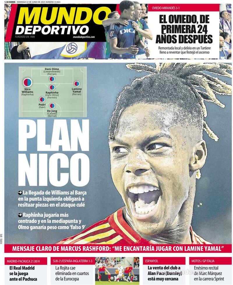 Portada Superdeporte 2025-06-22