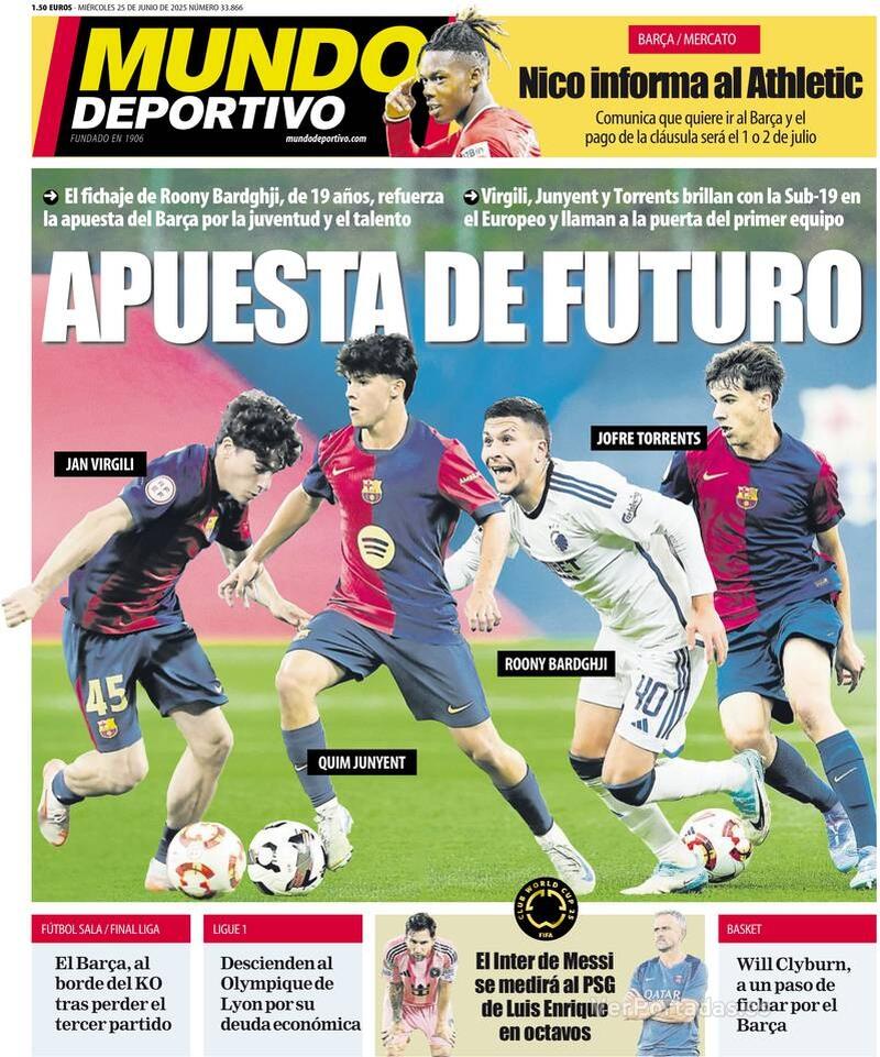 Portada Superdeporte 2025-06-25