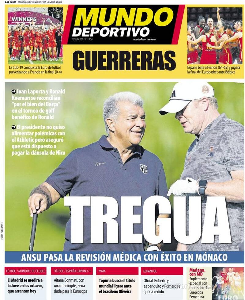 Portada Superdeporte 2025-06-28