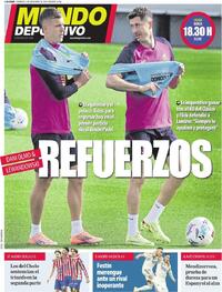 Portada Mundo Deportivo 2025-11-02