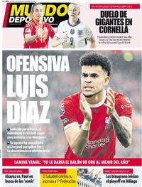 Portada periódico Mundo Deportivo