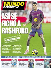 Portada Mundo Deportivo 2025-08-03