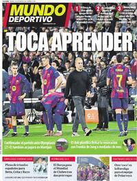 Portada Mundo Deportivo 2025-10-03
