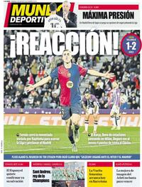 Portada periódico Mundo Deportivo