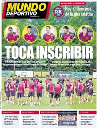 Portada Mundo Deportivo 2025-08-04