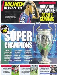 Portada Mundo Deportivo 2025-10-04