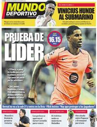 Portada Mundo Deportivo 2025-10-05