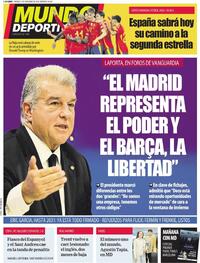 Portada Mundo Deportivo 2025-12-05
