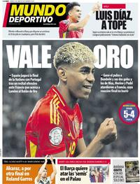 Portada Mundo Deportivo 2025-06-06