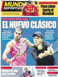 Portada Mundo Deportivo 2025-09-07