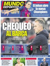 Portada Mundo Deportivo 2025-10-07
