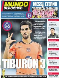 Portada Mundo Deportivo 2025-12-07