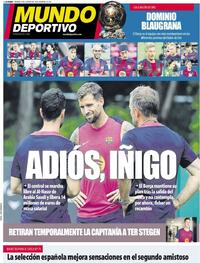Portada Mundo Deportivo 2025-08-08