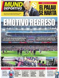 Portada Mundo Deportivo 2025-11-08