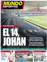 Portada Mundo Deportivo 2025-09-10