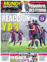 Portada Mundo Deportivo 2025-11-10