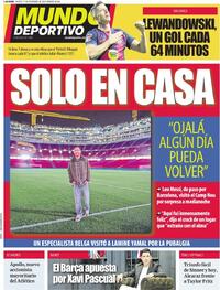 Portada Mundo Deportivo 2025-11-11