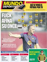 Portada Mundo Deportivo 2025-08-12