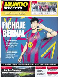 Portada Mundo Deportivo 2025-09-12