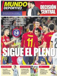 Portada Mundo Deportivo 2025-10-12