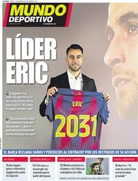 Portada Mundo Deportivo 2025-12-12