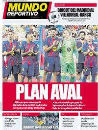 Portada periódico Mundo Deportivo