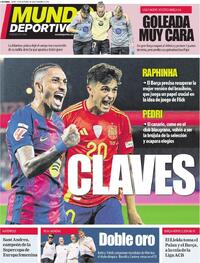 Portada Mundo Deportivo 2025-10-13