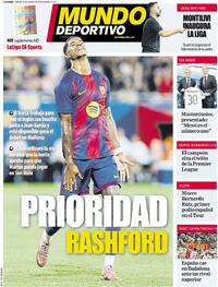 Portada Mundo Deportivo 2025-08-15