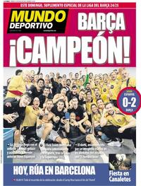 Portada Mundo Deportivo 2025-05-16