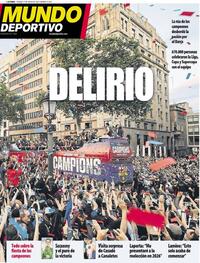 Portada Mundo Deportivo 2025-05-17